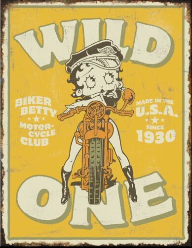 Vintage Collectible Plates - Boop Wild One Cartoon Retro Vintage