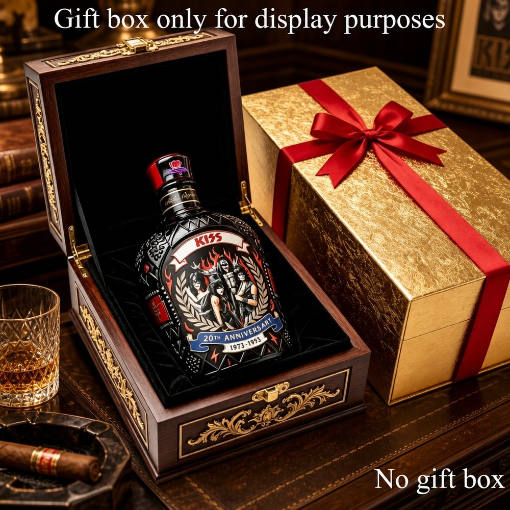 قارورة ويسكي YING-KISS بتصميم  - مراجعة Vintage Collectible Liquor Bottles وسعره
