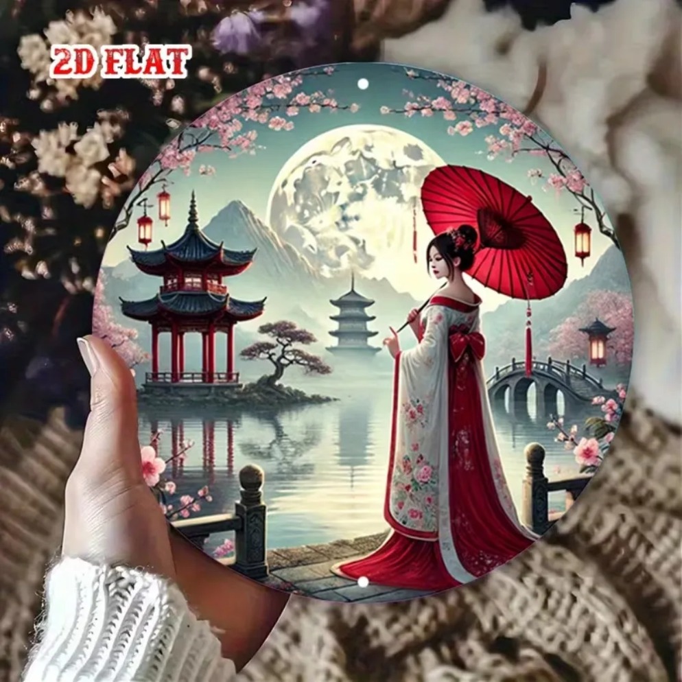 لافتة معدنية بتصميم ساكورا ياب - مراجعة Vintage Collectible Plates وسعره