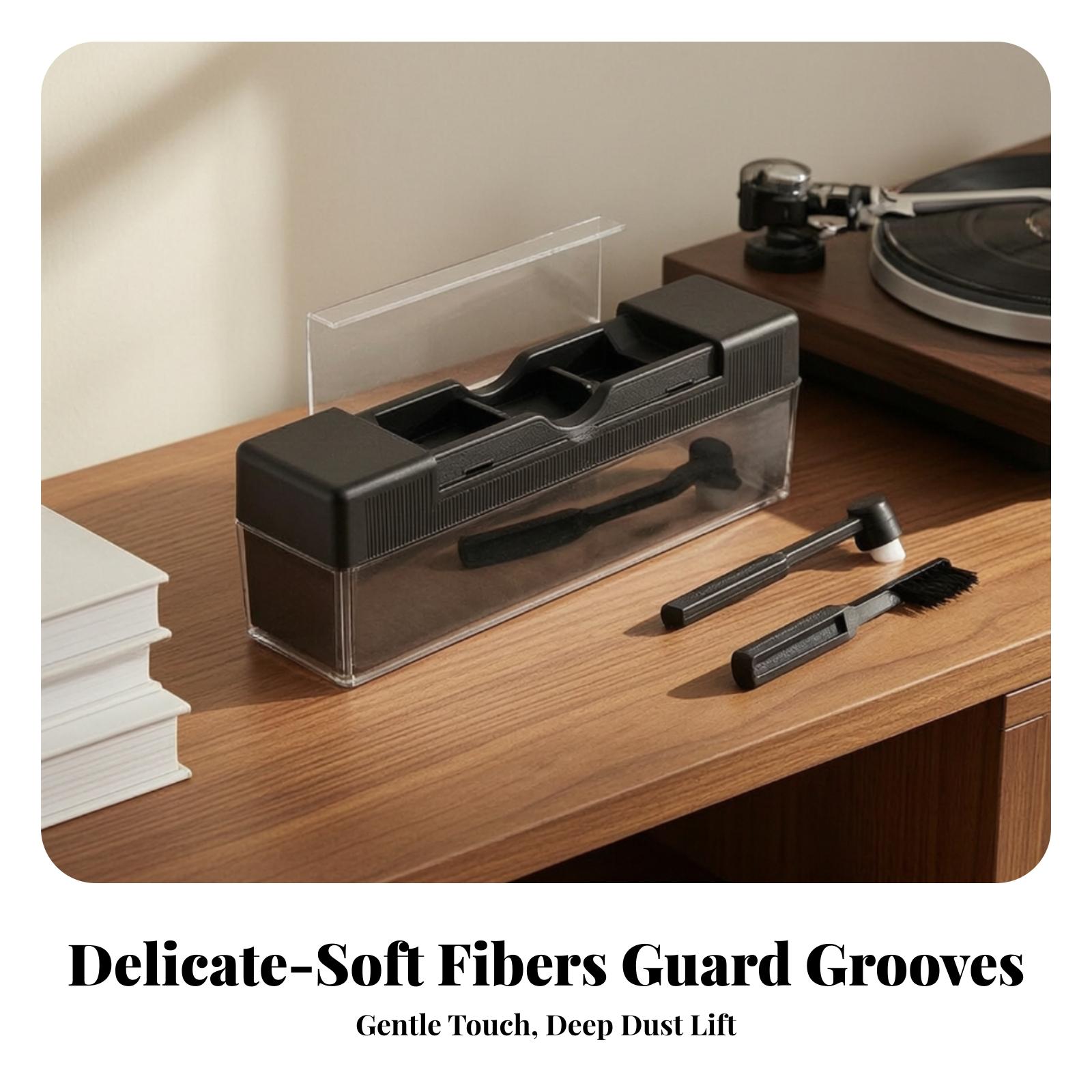 مجموعة فرشاة تنظيف الأسطوانات  - مراجعة Vinyl Record Cleaner وسعره